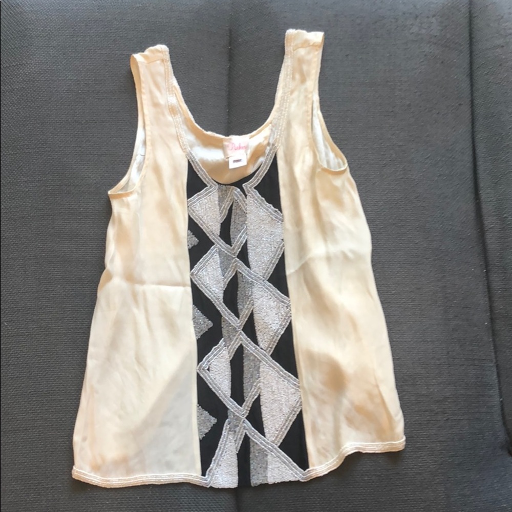 Parker open back tank top